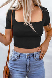 Patterson Ribbed Crop Top